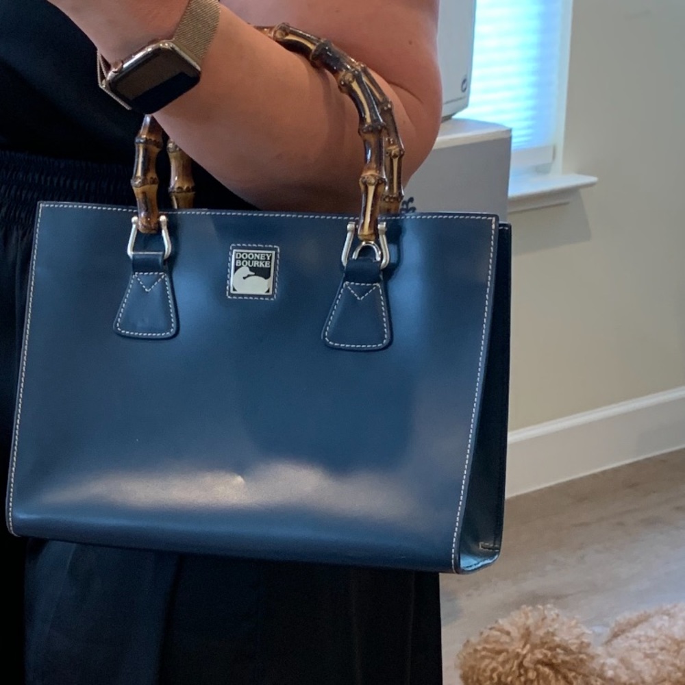 Dooney and Bourke blue satchel